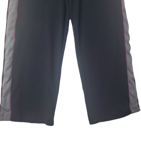 TED BAKER Women Pants 4 10 Jogger Striped Drawstring High Rise Cotton Elastic - Picture 8 of 9